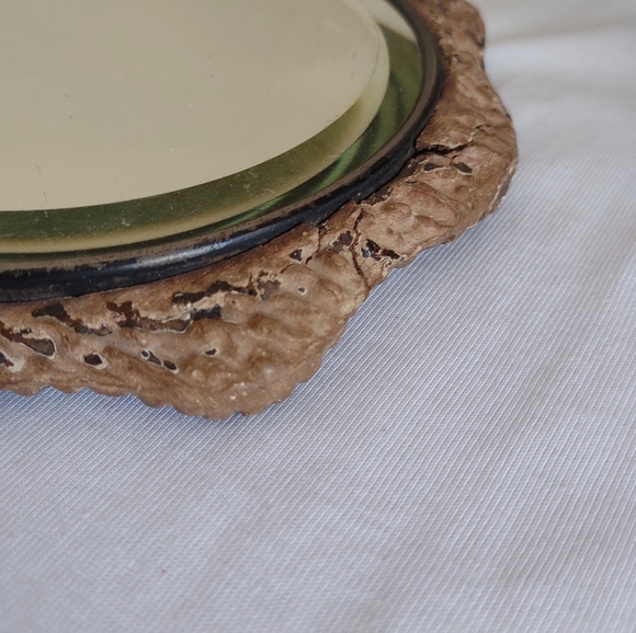 Antique Faux Antler Vanity Set with Sterling Cartouches - Picture 15 of 16